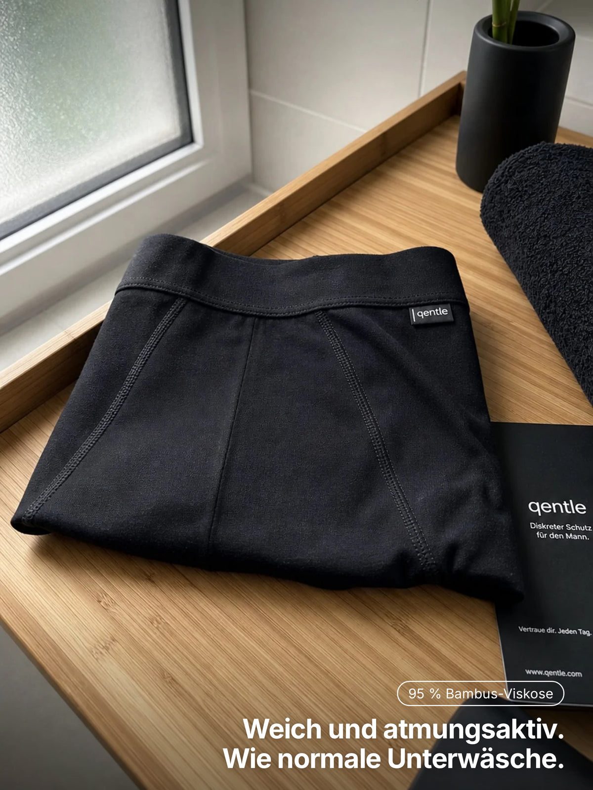 Boxershorts mit Auslaufschutz